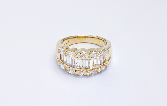 K18ダイヤリング　D2.05Ct