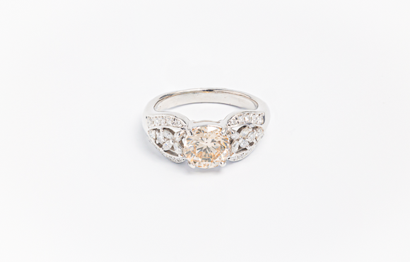 プラチナダイヤリング　2.02Ct